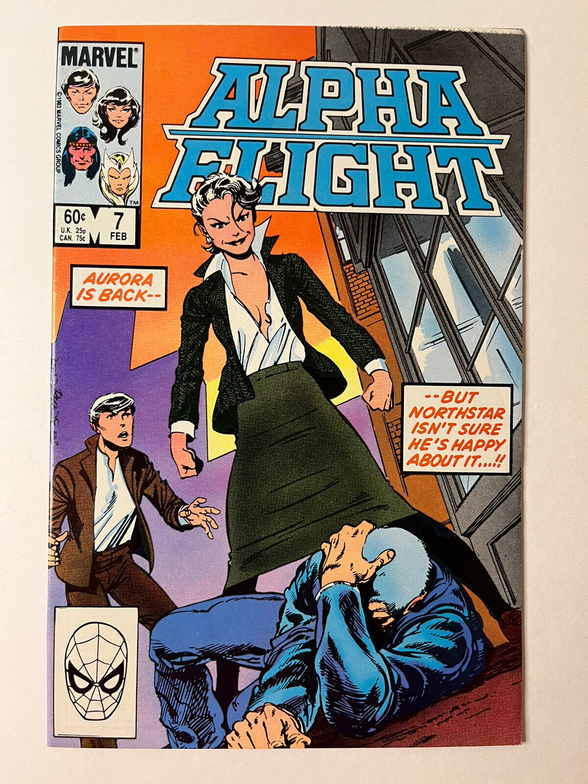 Alpha Flight #7 February 1984 ✅ Marvel Comics  ✅ Copper Age
