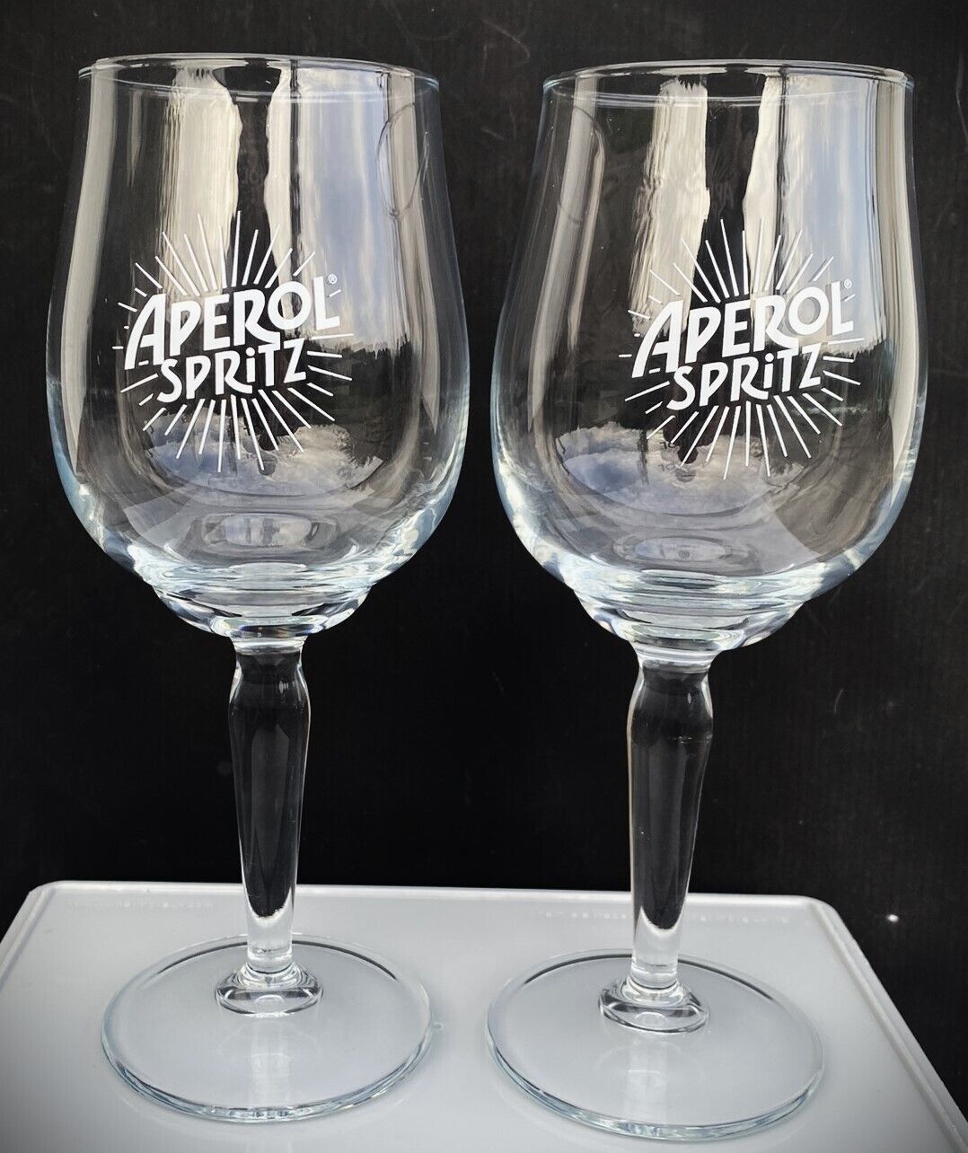 2 x Aperol Spritz Cocktail Glass  - Brand New  - 45cl / 450ml