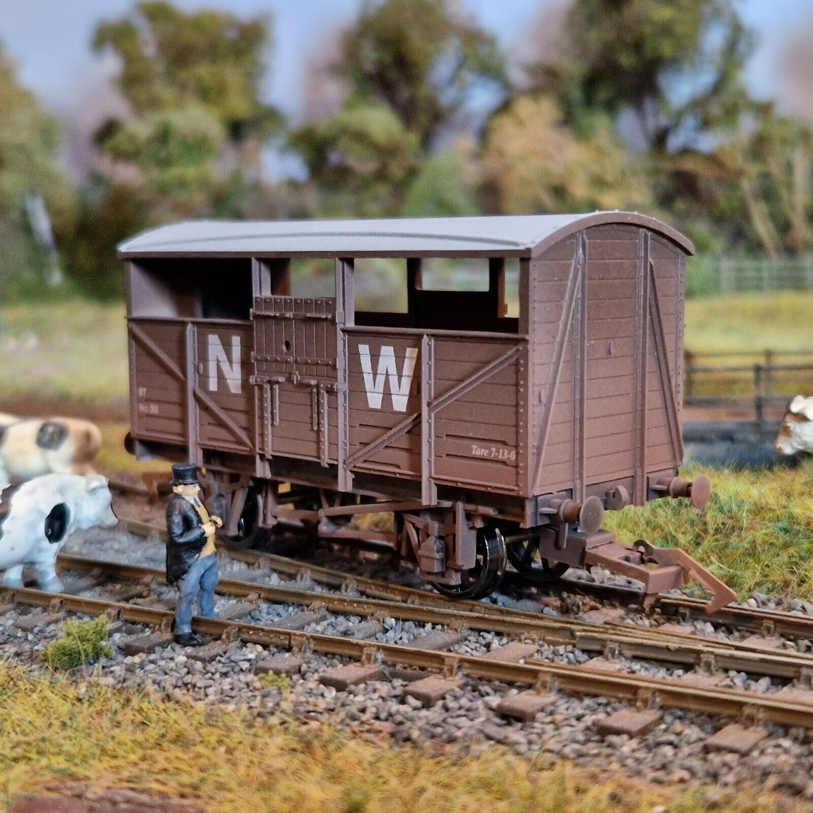 North Western Railway Cattle Wagon (The Railway Series / Thomas the Tank) OO/HO