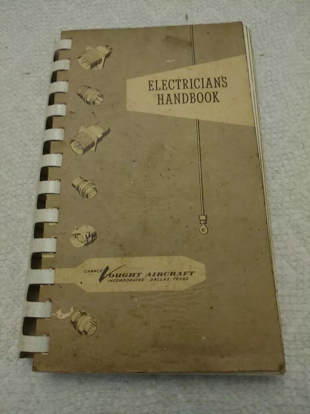 Chance Vought Aircraft 1959 Electrician Handbook
