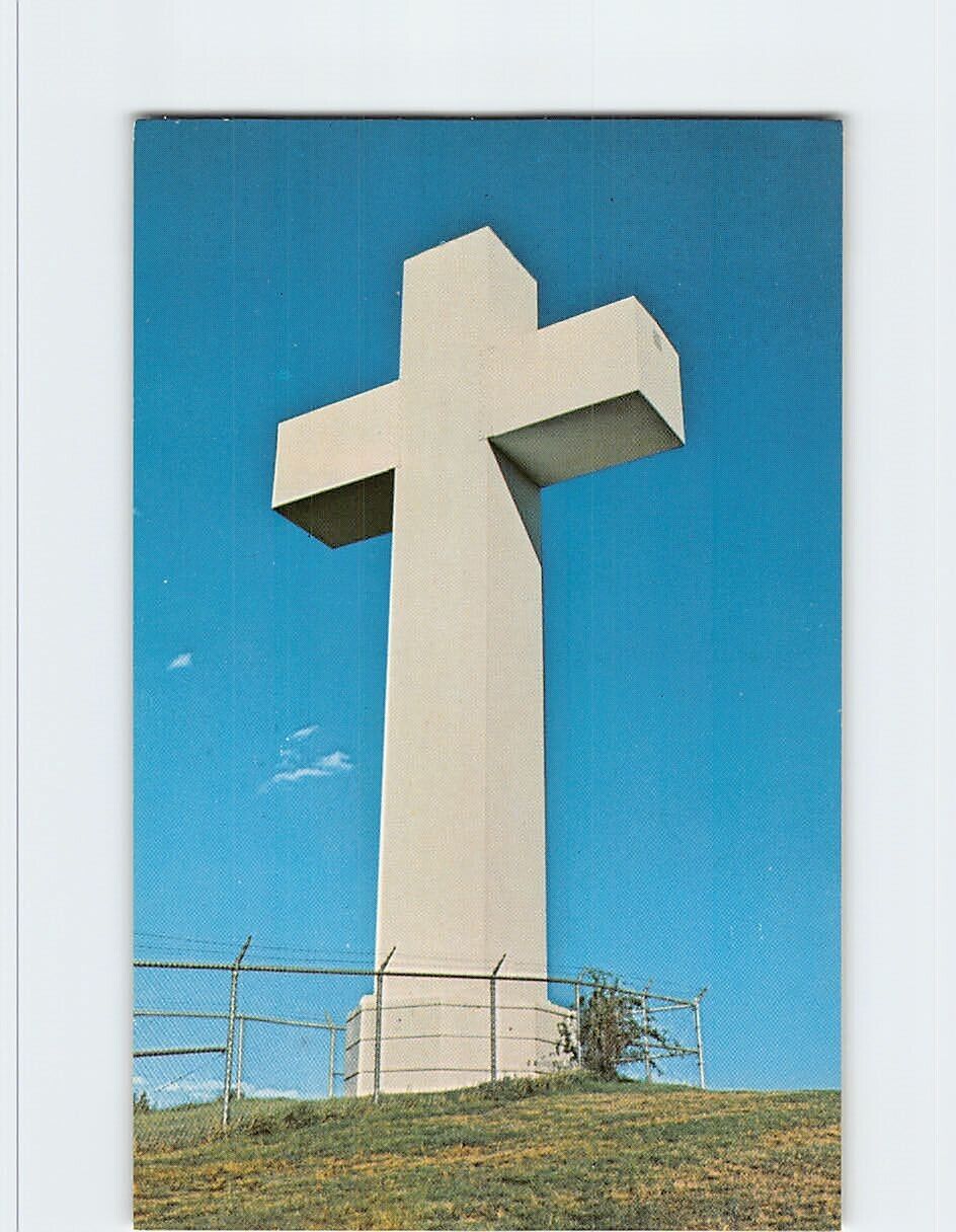 Postcard Great Cross Mt. Summit Methodist Training Center Pennsylvania USA