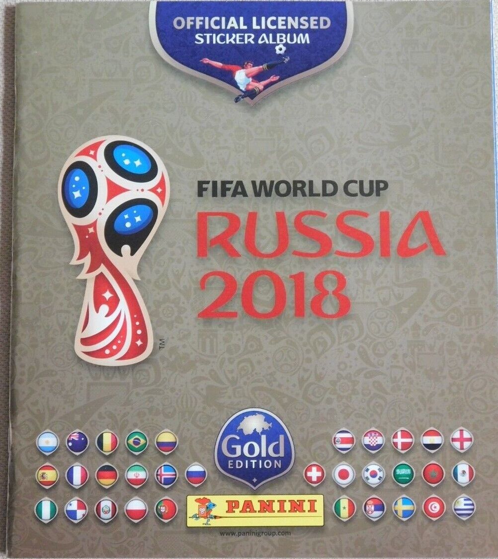 Panini FIFA World Cup 2018 Russia GOLD EDITION # 00 - 231 Part 1/3