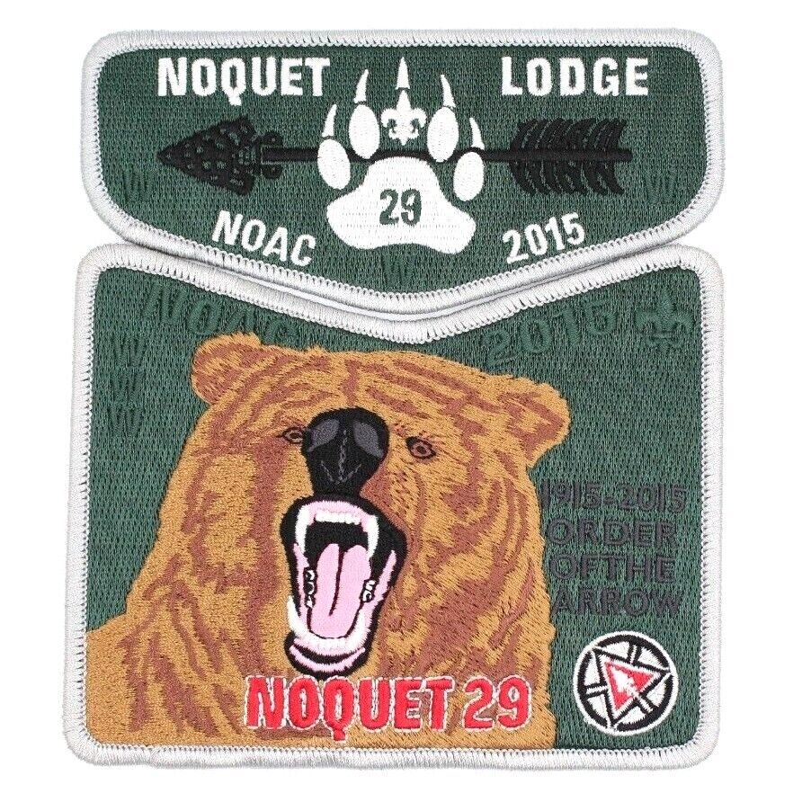 2015 NOAC Noquet Lodge 29 2-Piece Flap Set Great Lakes Field Service Council OA