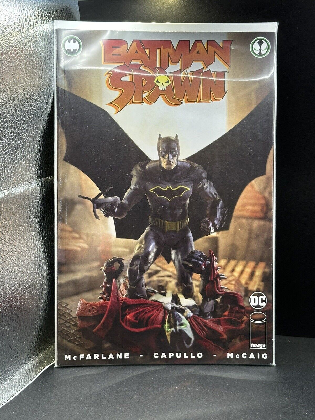 McFarlane Exclusive Batman/Spawn Comic. Sealed w/McFarlane Logo.