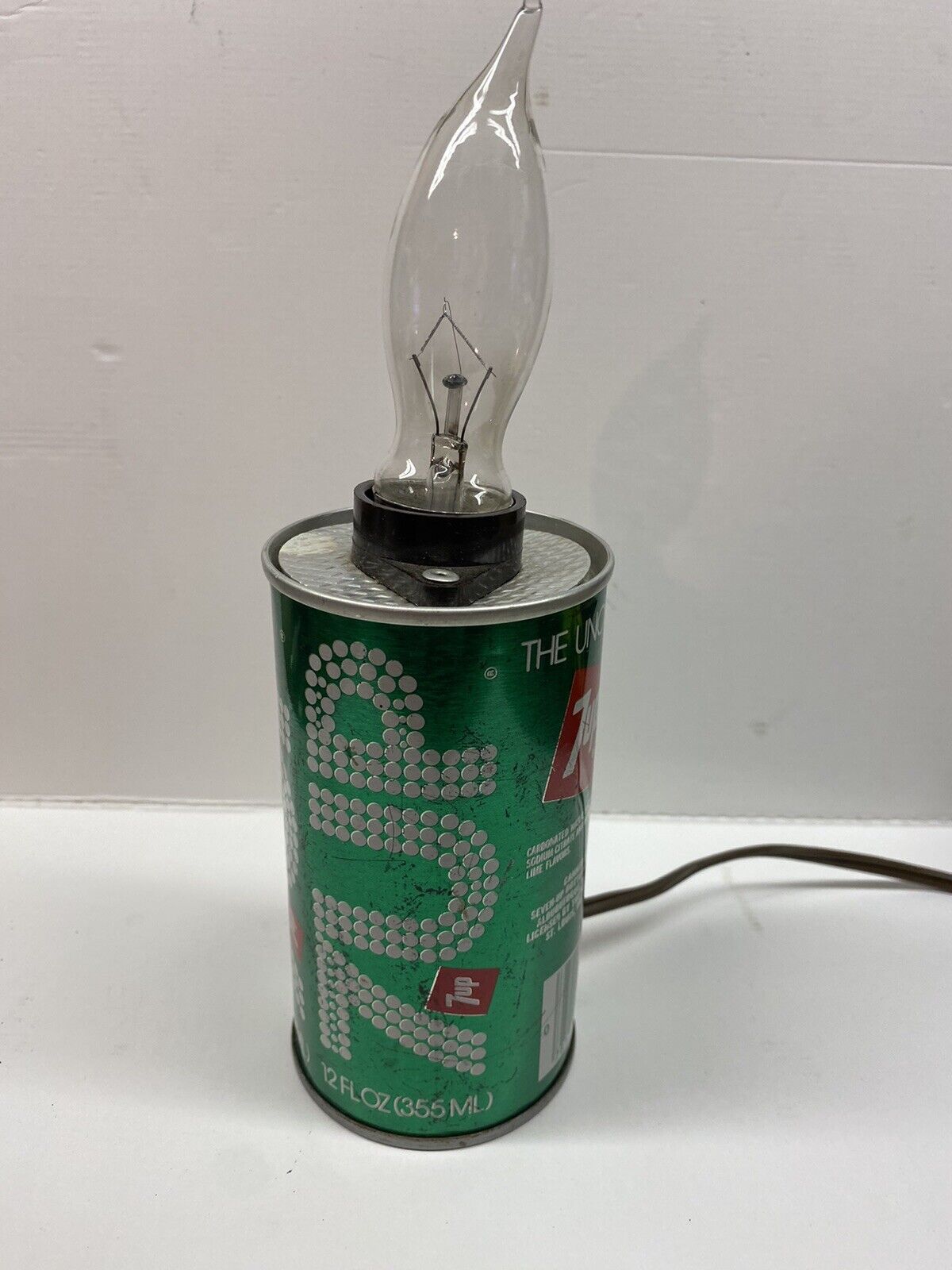 Vintage 7Up The Uncola Can Light