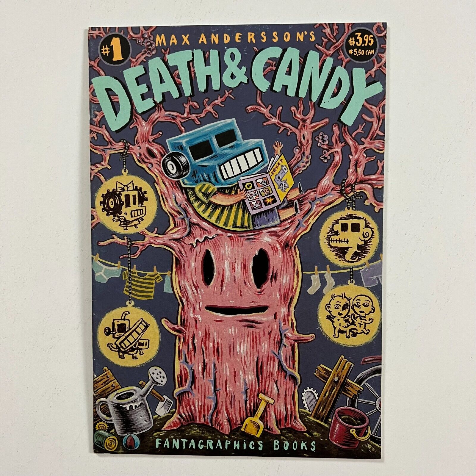 DEATH & CANDY 1 MAX ANDERSSON (1998, FANTAGRAPHICS)