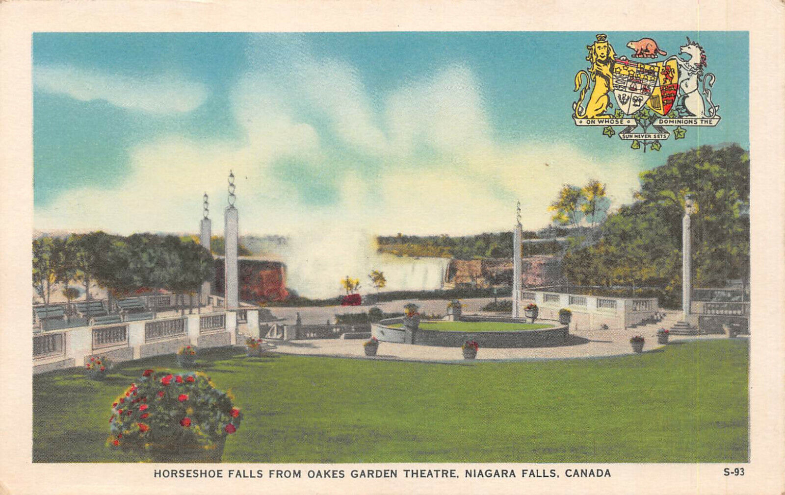 Horseshoe Falls From Oakes Garden Theatre, Niagara Falls, Canada - FREESHIP