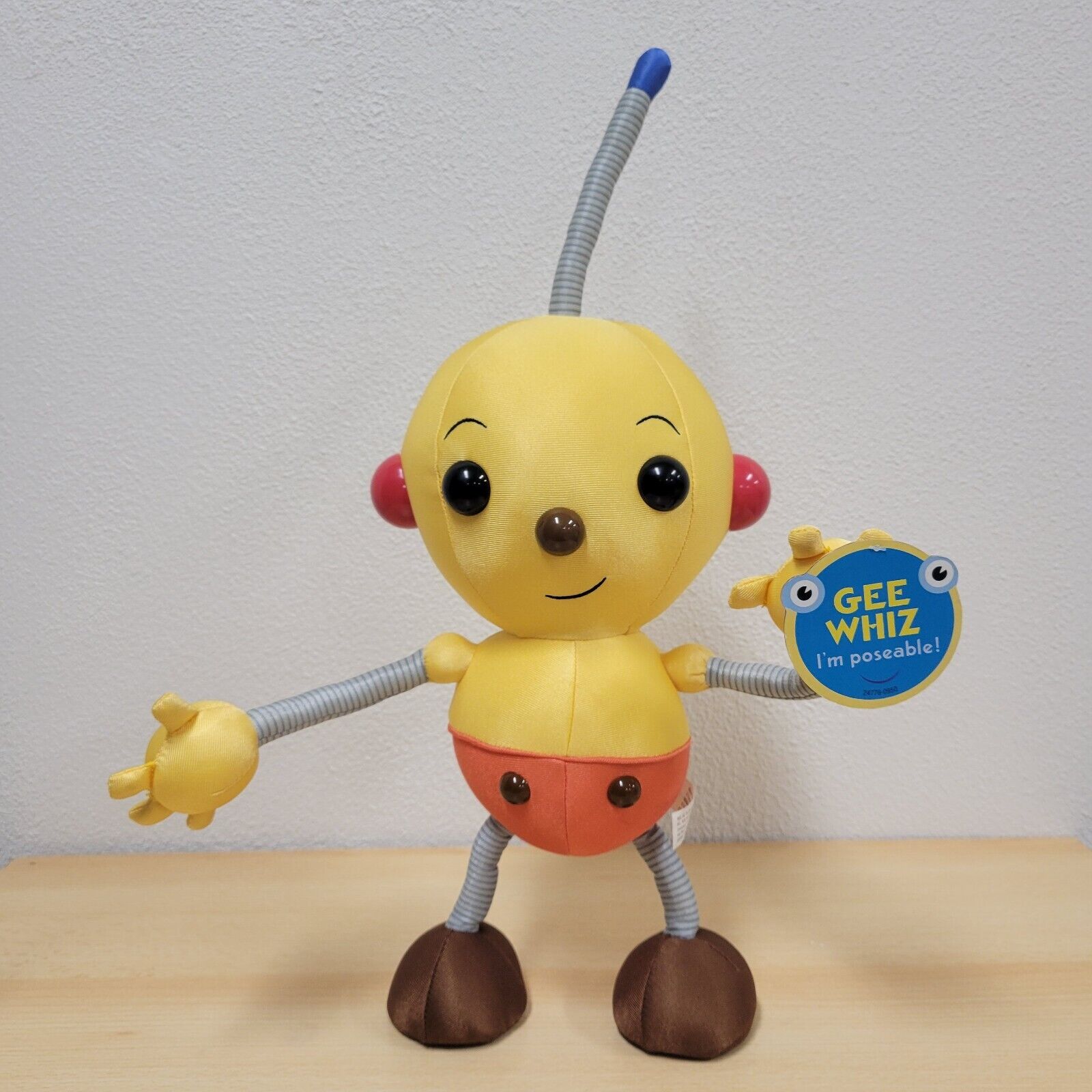 RARE VINTAGE 1999 Rollie Pollie Ollie Mattel Bendable Poseable Plush Doll Toy