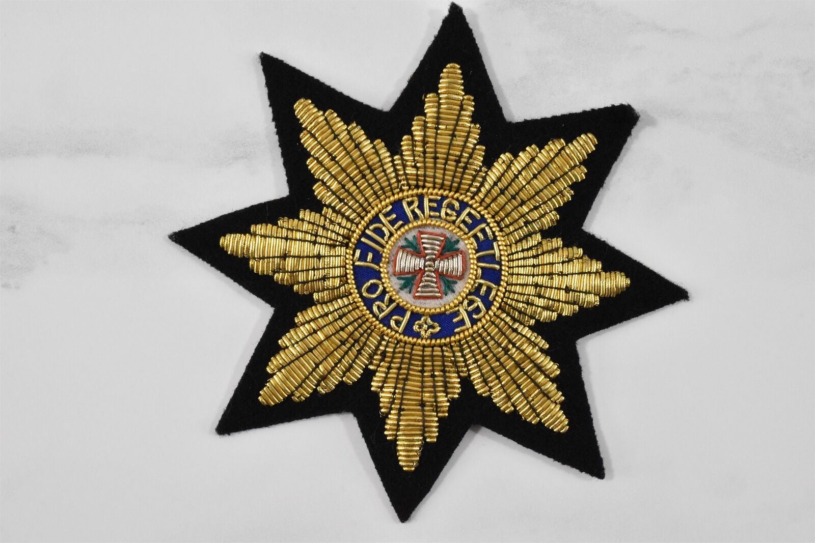 Breast Star of the Order of the White Eagle Eduard St Petersburg Tinsel