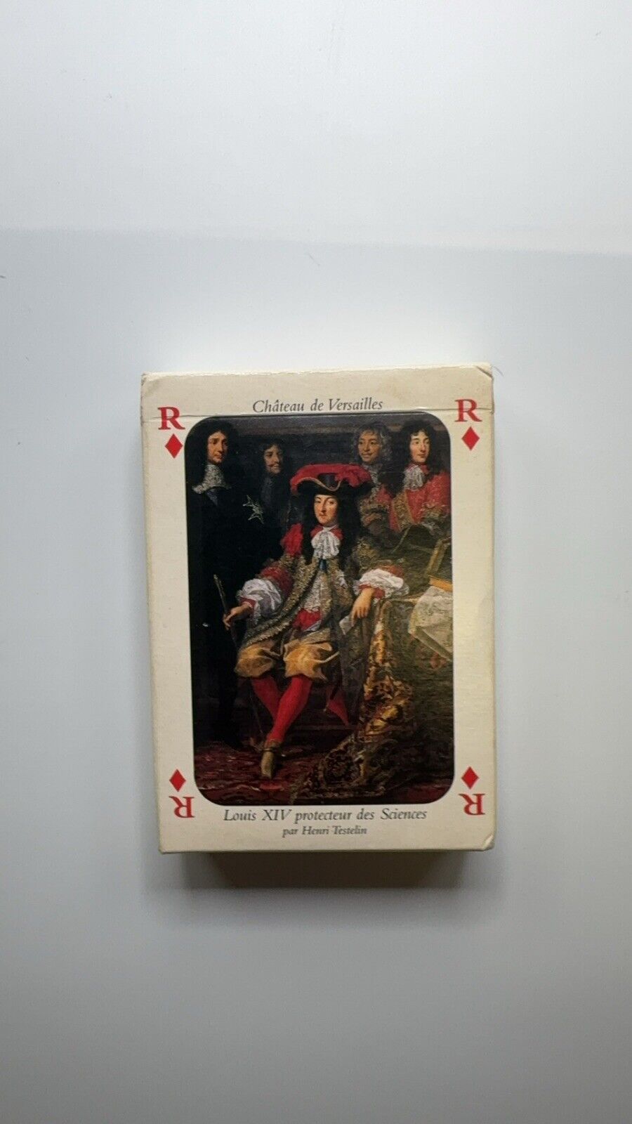 Playing Cards Jeu de 54 cartes Louis XlV Color 52 Deck Made in France Vintage