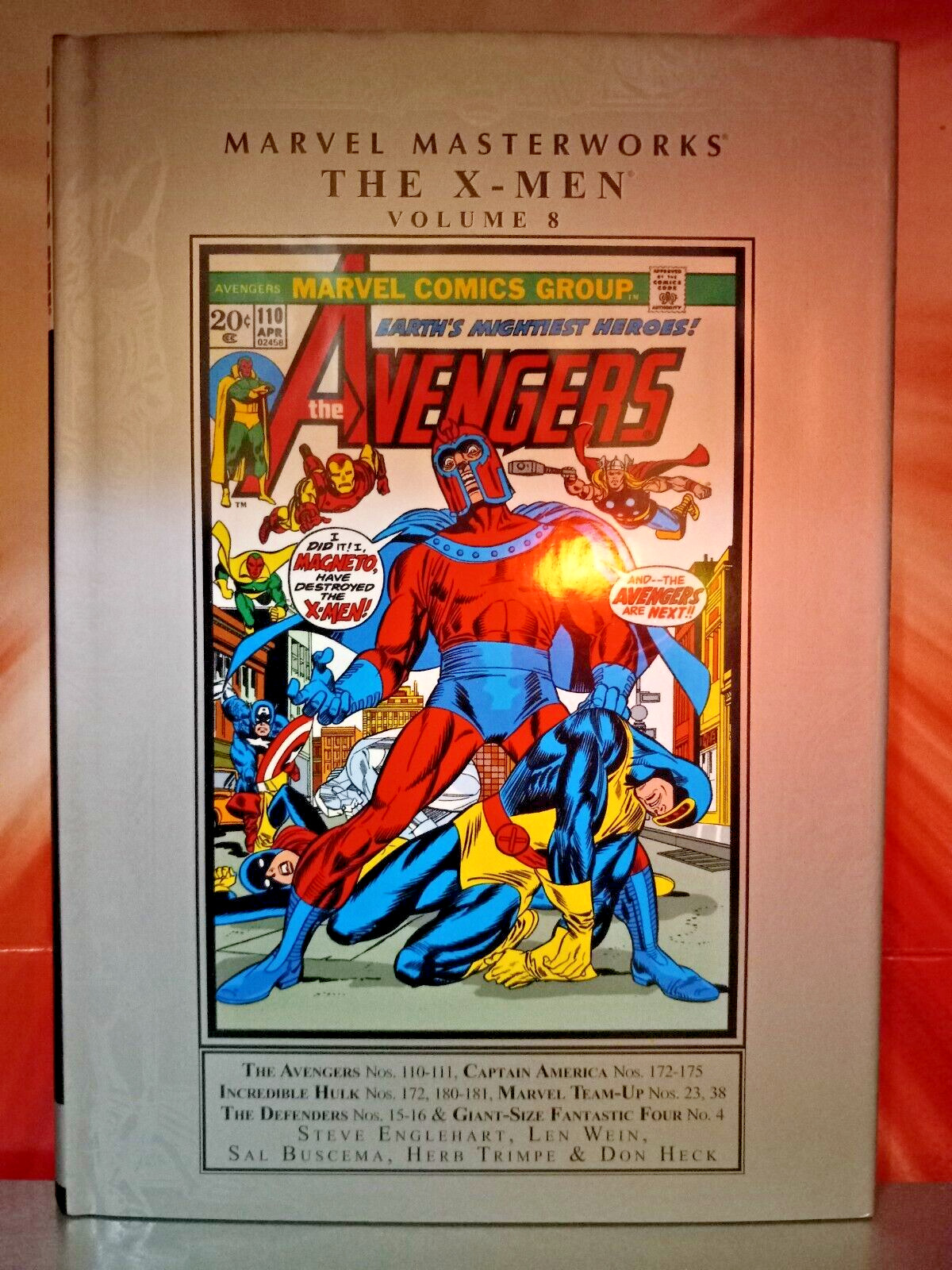 Marvel Masterworks: The X-Men - Volume 8 - Hardcover - Defenders, Avengers, Hulk