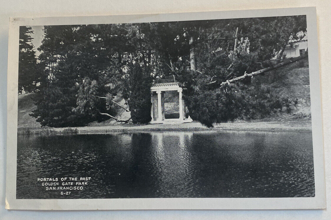 Vintage Postcard ~ Charles Towne Home Grecian Portals ~ San Francisco California