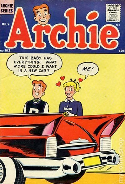 Archie #102 VG 4.0 1959 Stock Image