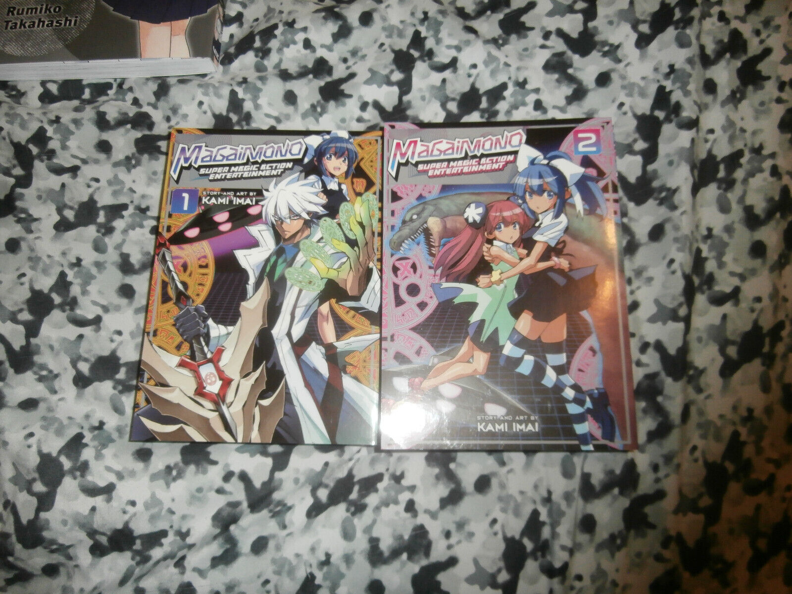 Magaimono Super Magic Action Entertainment Manga Lot Volumes 1-2 Kami Imai