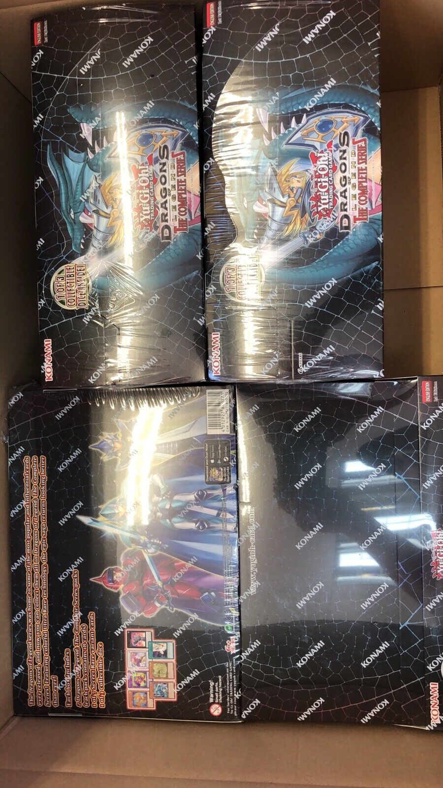 Yu-Gi-Oh Dragons Of Legend The Complete Series Display box Of 8- English :: Uk