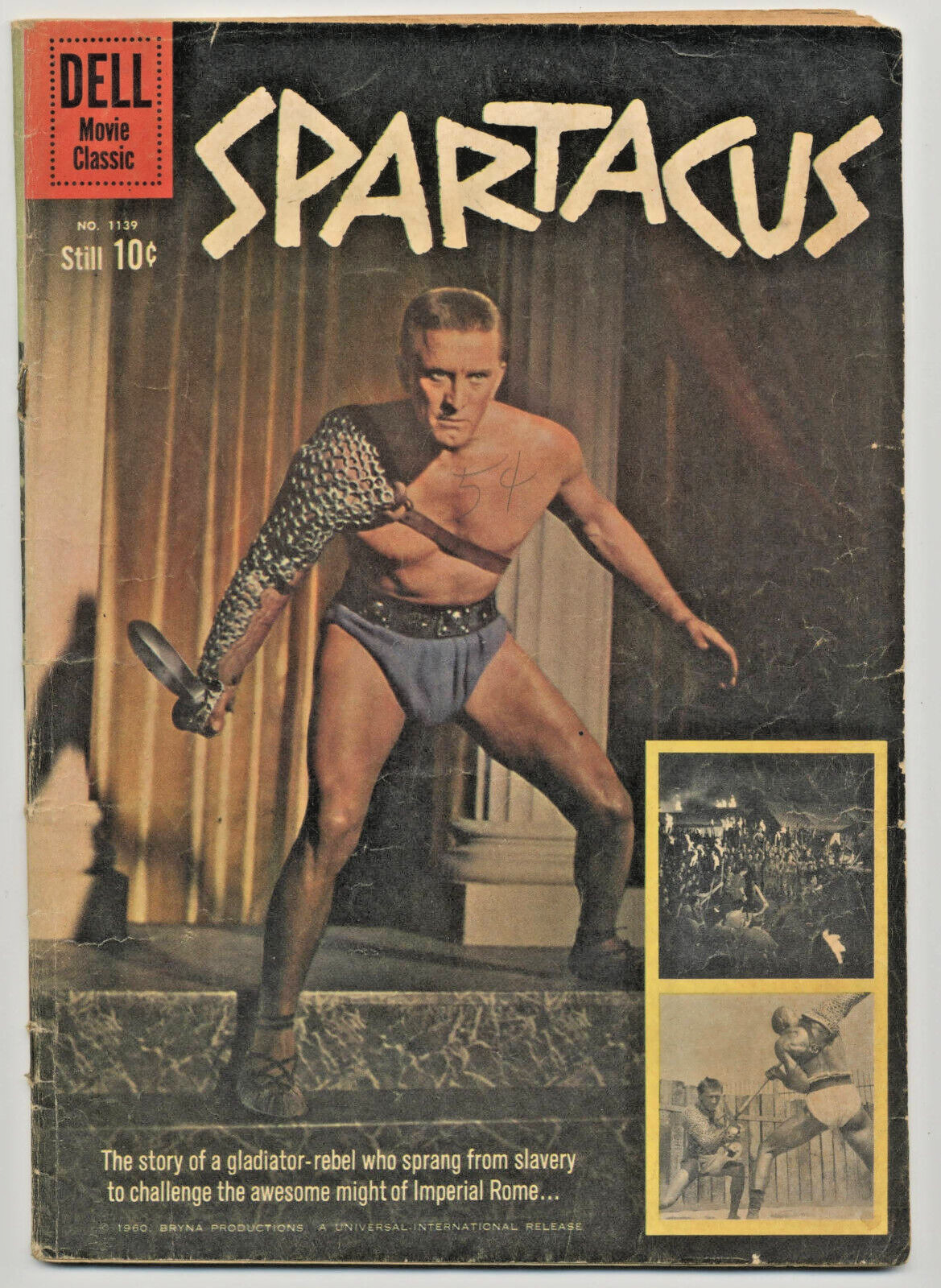 Spartacus Dell Four Color No. 1139 - 1960