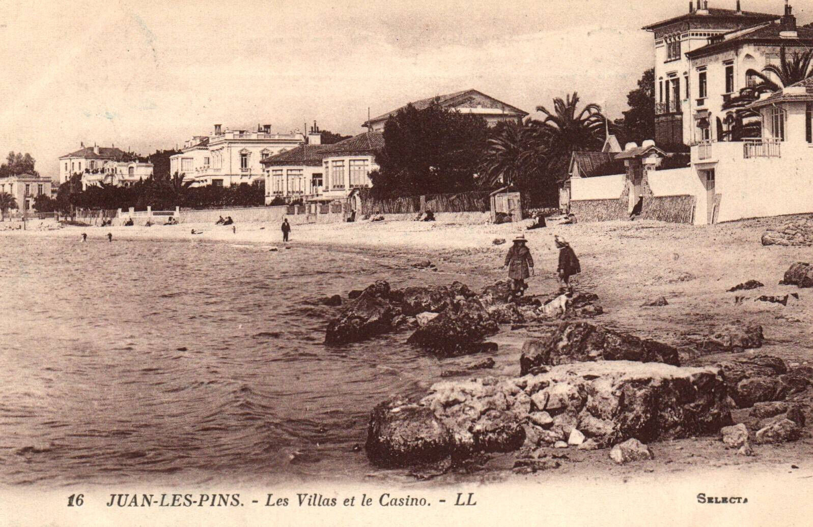 CPA 06 - JUAN-LES-PINS (A. Maritimes) - 16. Les Villas et le Casino