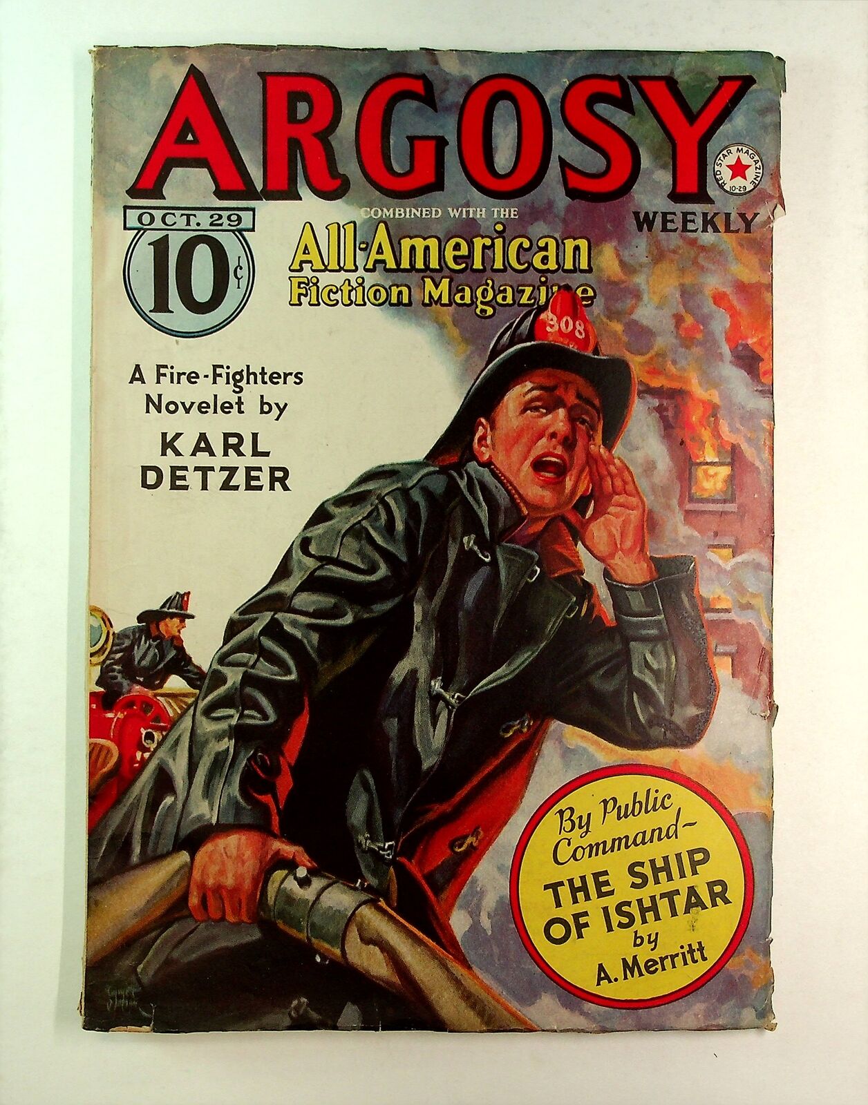 Argosy Part 4: Argosy Weekly Oct 29 1938 Vol. 285 #5 FN
