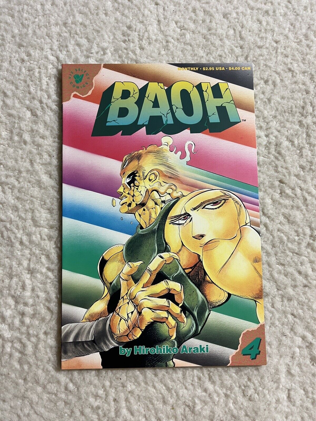 BAOH #4 Paperback Viz Comics 1990