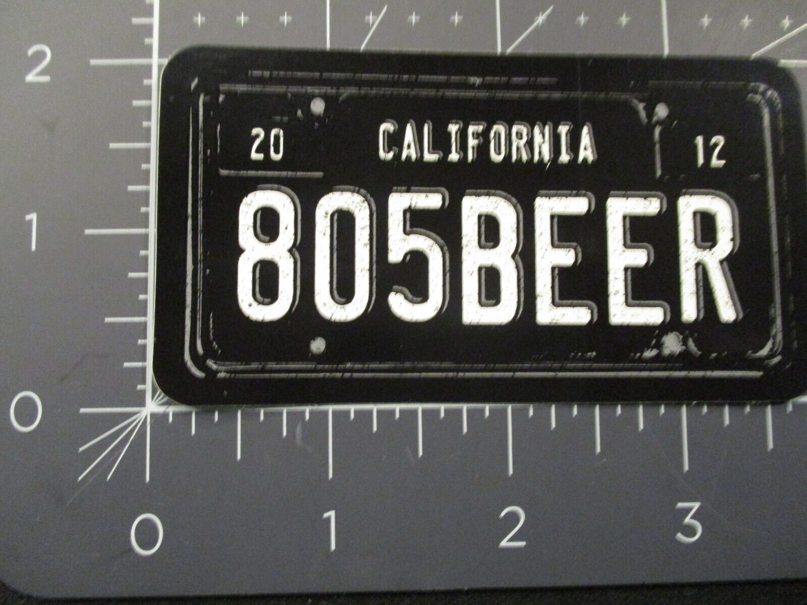 FIRESTONE WALKER california 805 license plate STICKER decal craft beer brewery