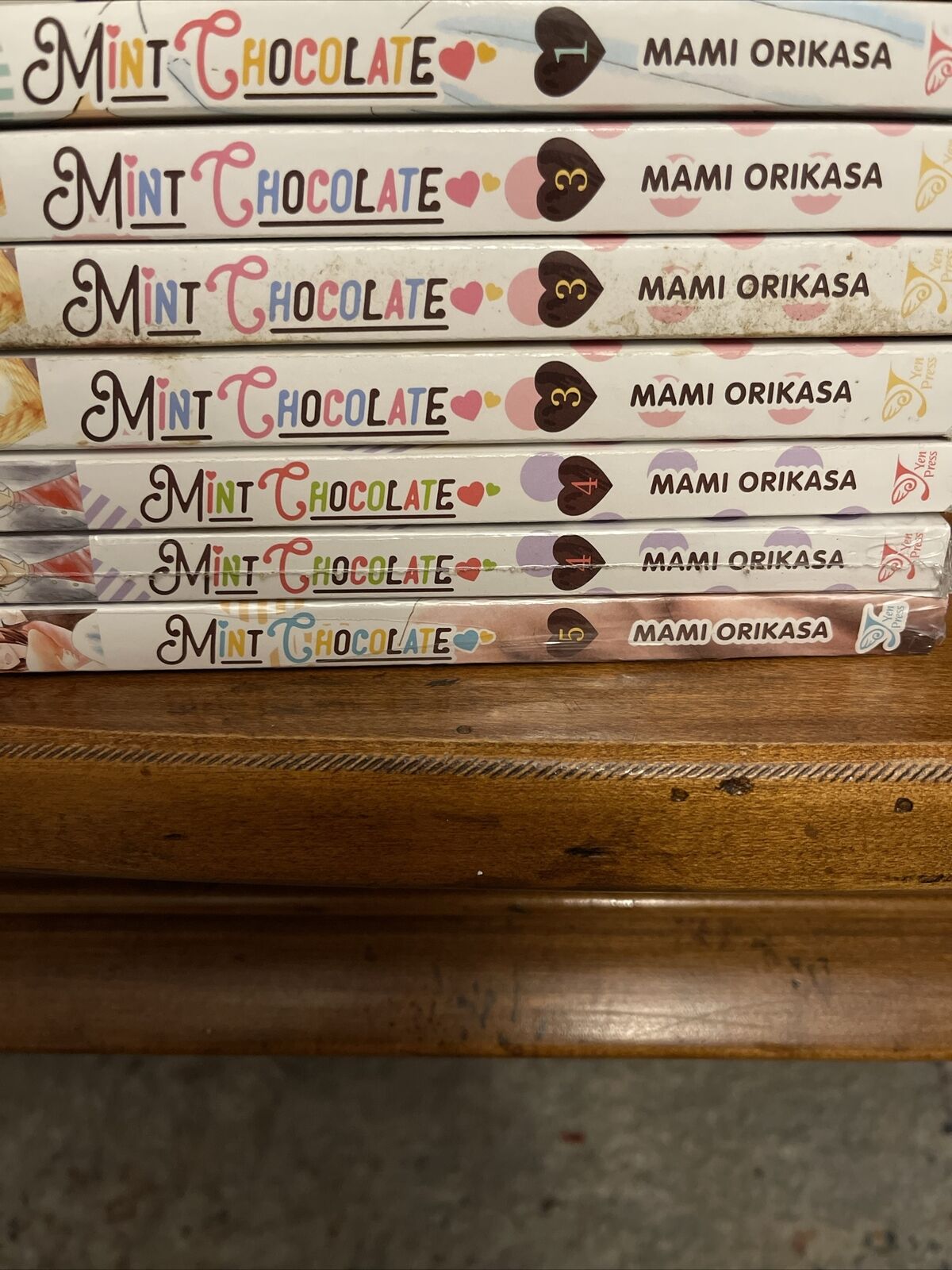 Mint Chocolate Manga Vol 1,3,4,5