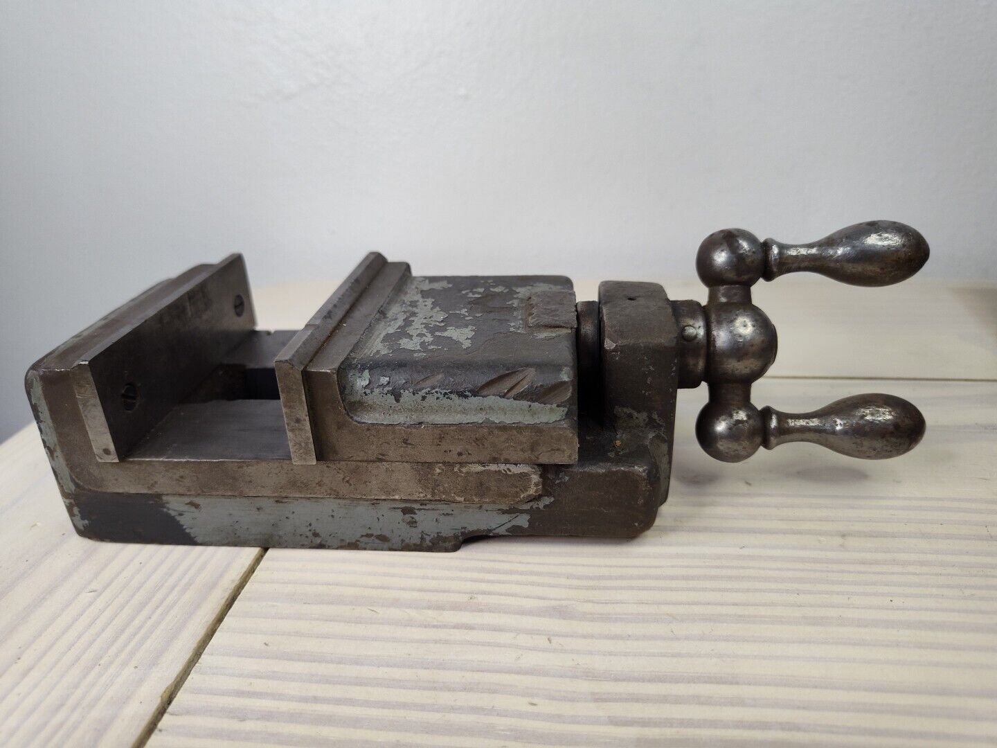 Vtg Mill Lathe Machinist Vice Unmarked