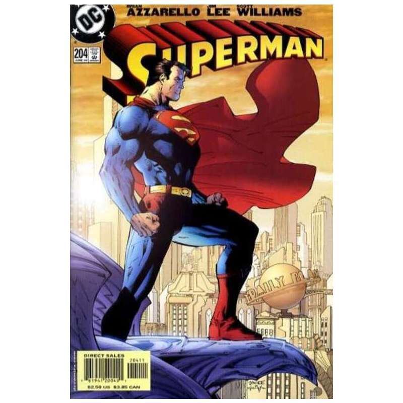 Superman (1987 series) #204 in Near Mint minus condition. DC comics [z]