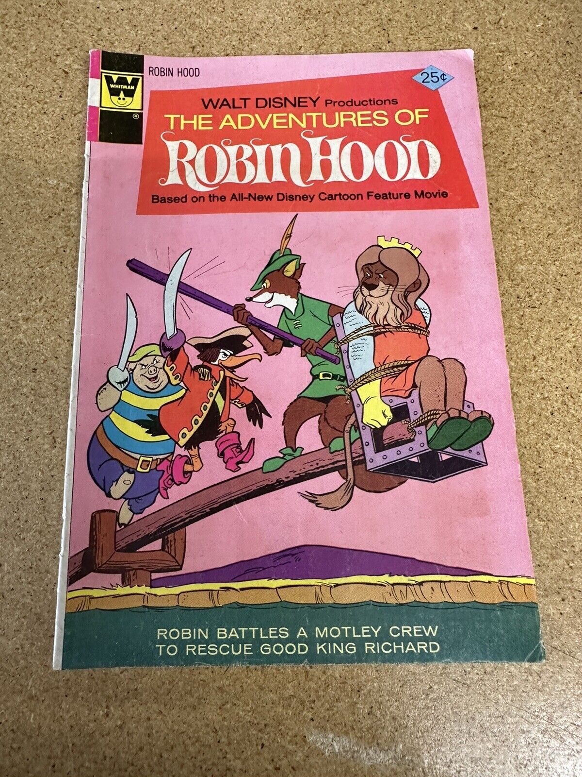 Adventures of Robin Hood #6 VG 1974 Whitman