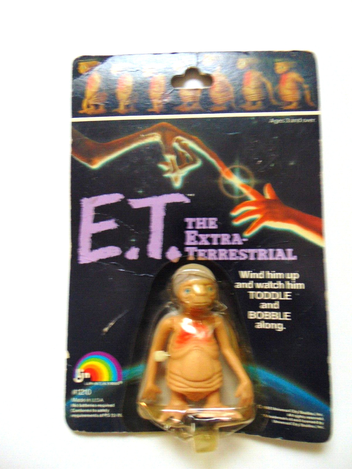 Vintage 1982 E.T. The Extra Terrestrial Figure LJN NOS MOC NRFP