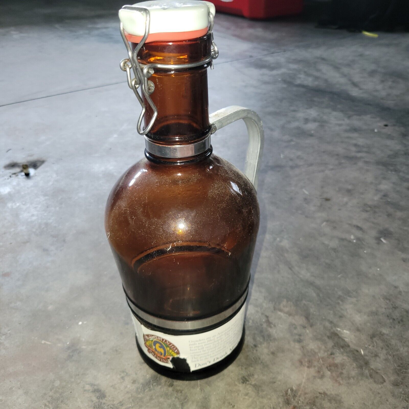 Vintage 2 L  Old Dominion Brewery Growler