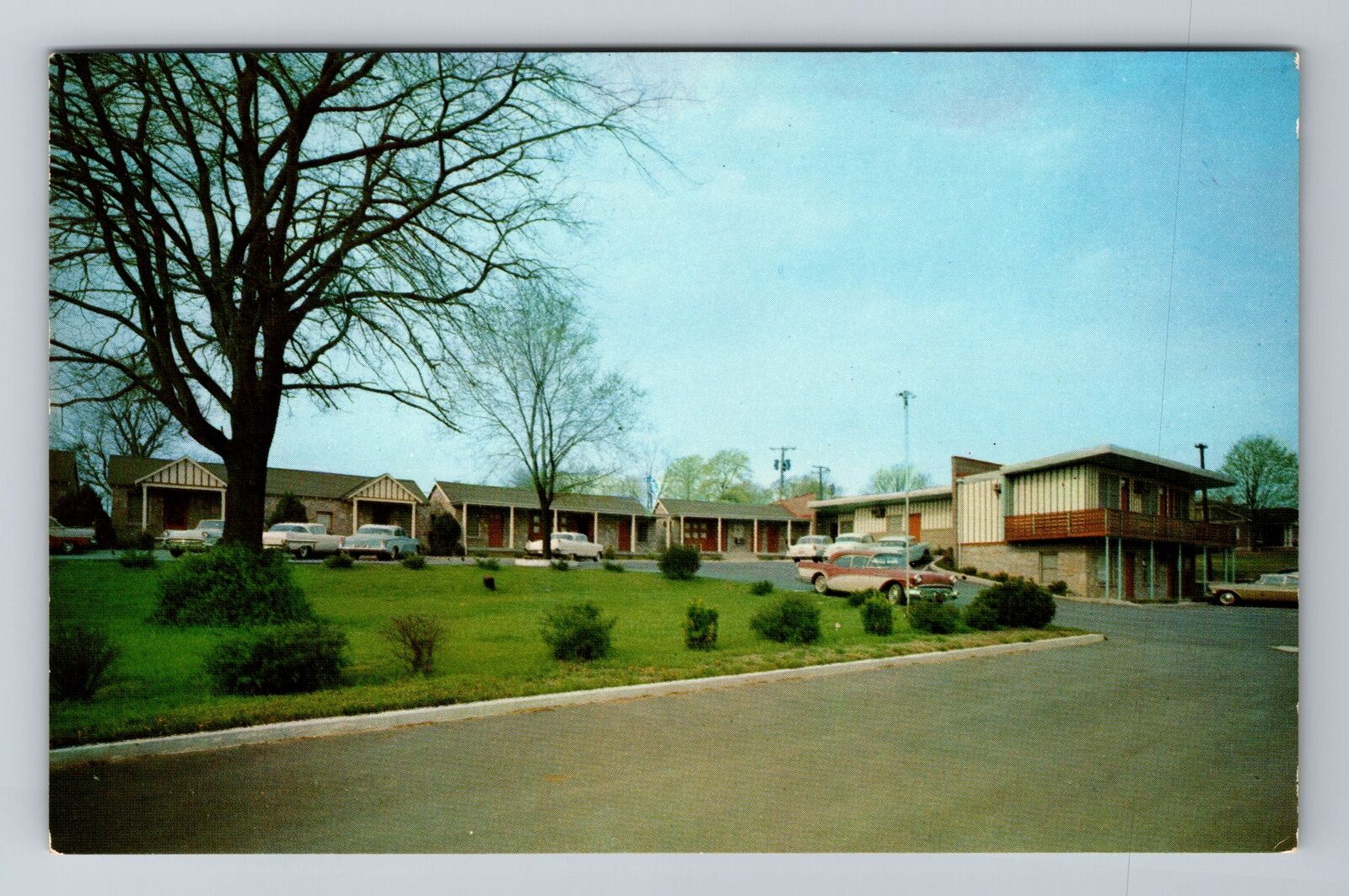 Nashville TN-Tennessee, Greystone Motel, Advertising Antique Vintage Postcard