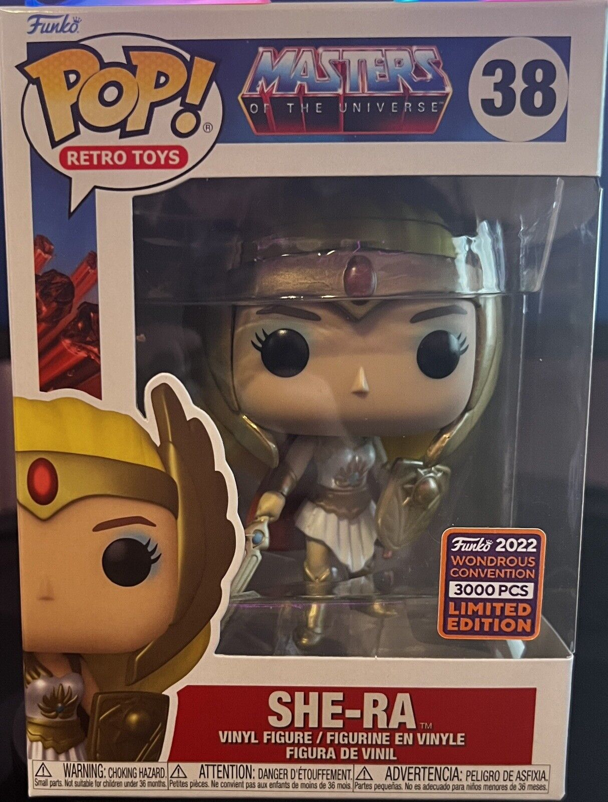 She-Ra #38 Masters of the Universe Limited Edition 3000PCS Funko Pop Retro Toys