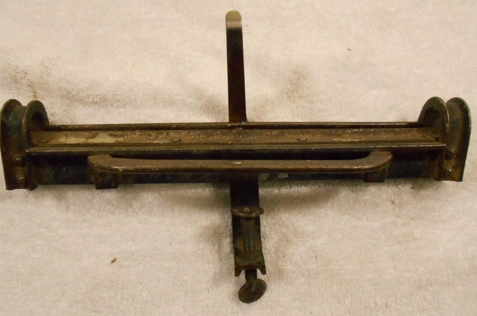 Antique Vintage RICH-CON Saw Blade Sharpening Vise Clamp