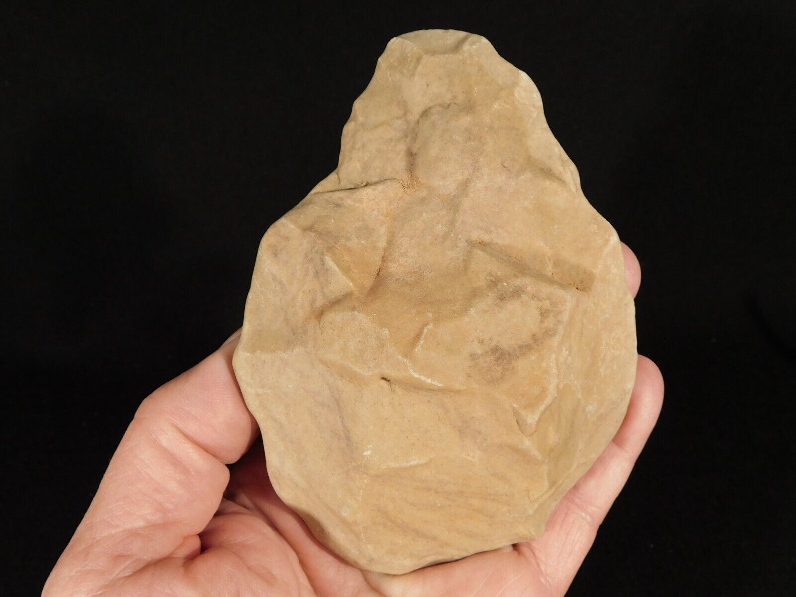 Larger One Million Year Old Early Stone Age ACHEULEAN HandAxe Mali 458gr