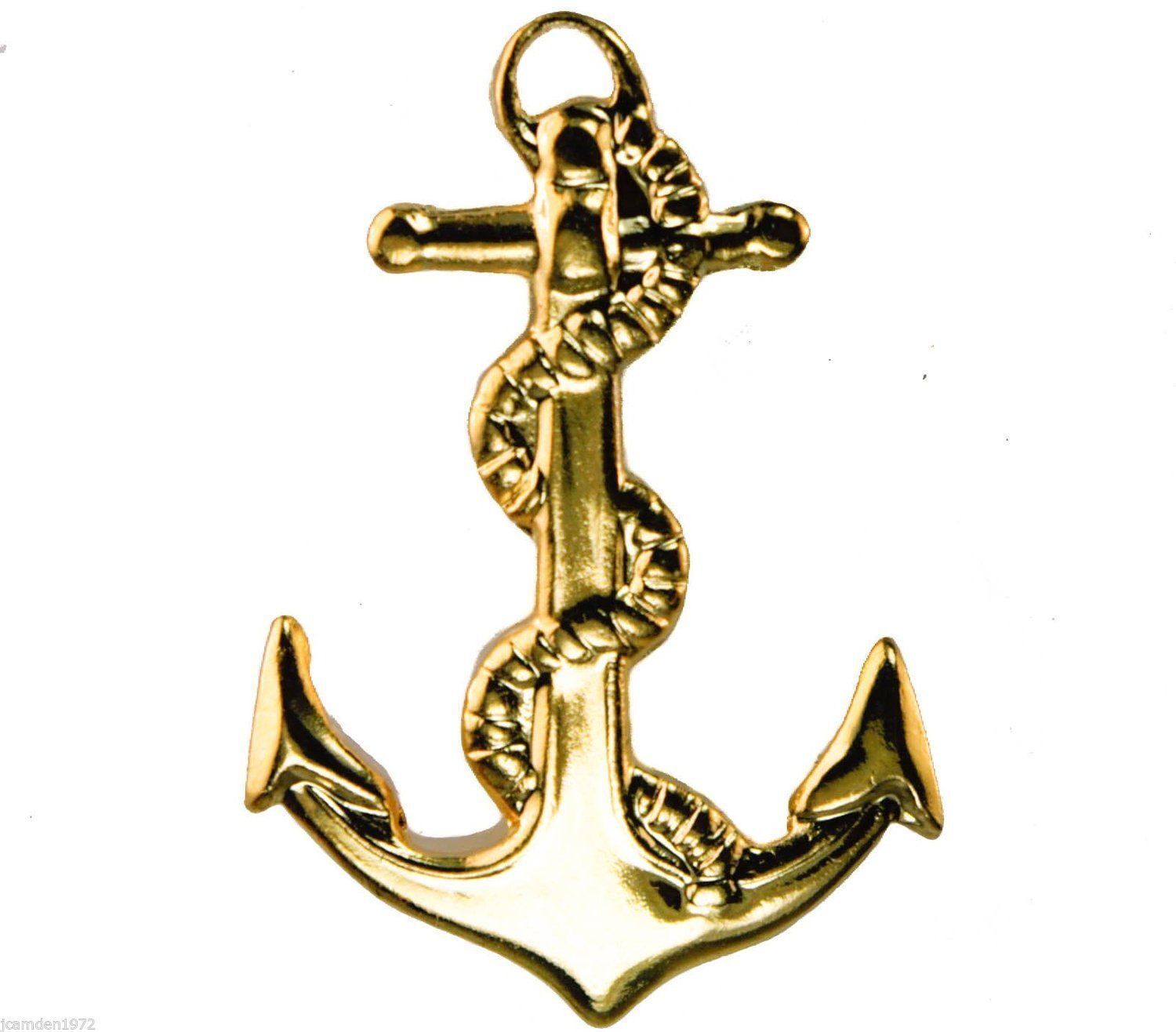 Anchor with Rope US Navy Sailor Hat or Lapel Pin EE14085 F3D21A