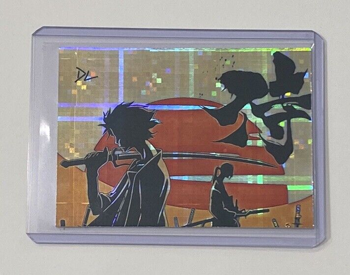 Samurai Champloo Limited Edition Artist Signed “Anime Classic” Refractor 1/1