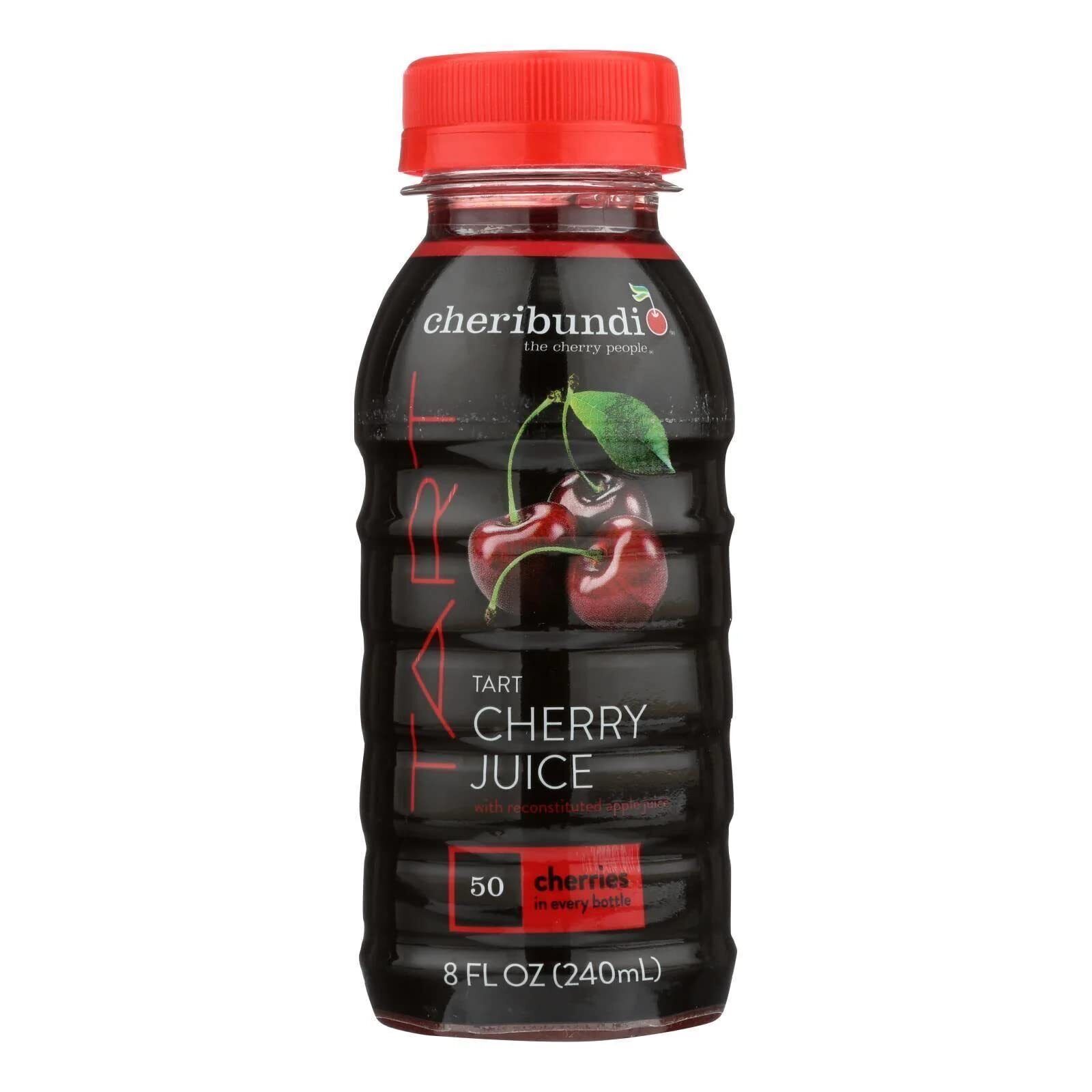 Cheribundi Energy Drink Cherry Juice 8 Ounce Pack of 12