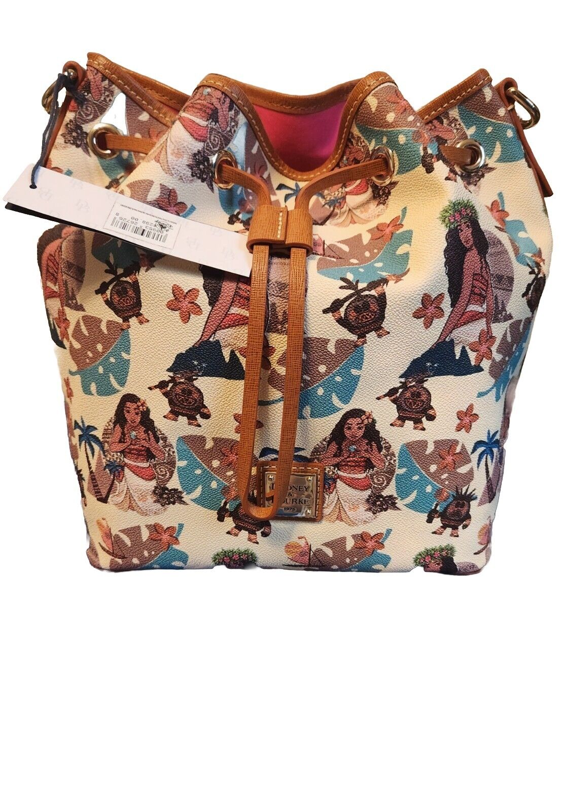 Moana 2023 Drawstring Bag by Disney Dooney & Bourke New With Tags