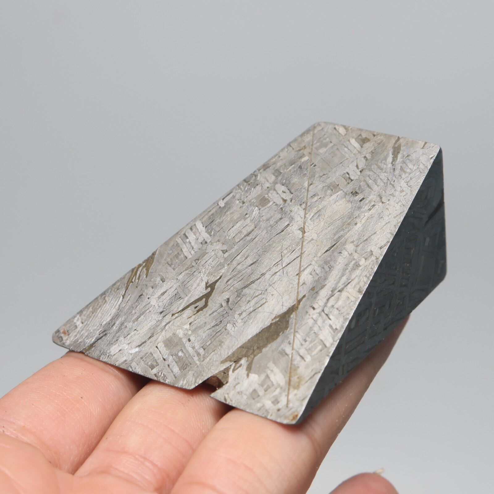 163g  Muonionalusta meteorite part slice C6330