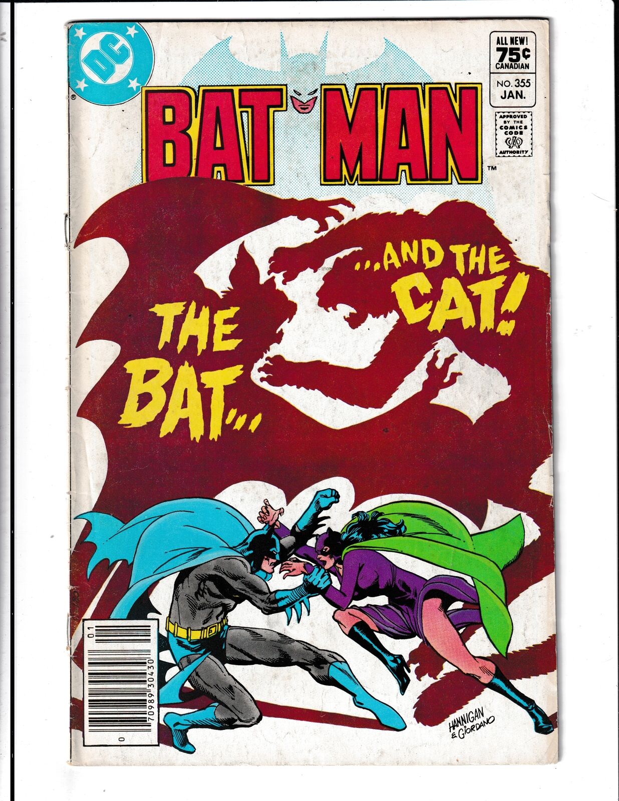 Batman #355 (1983) DC Comics