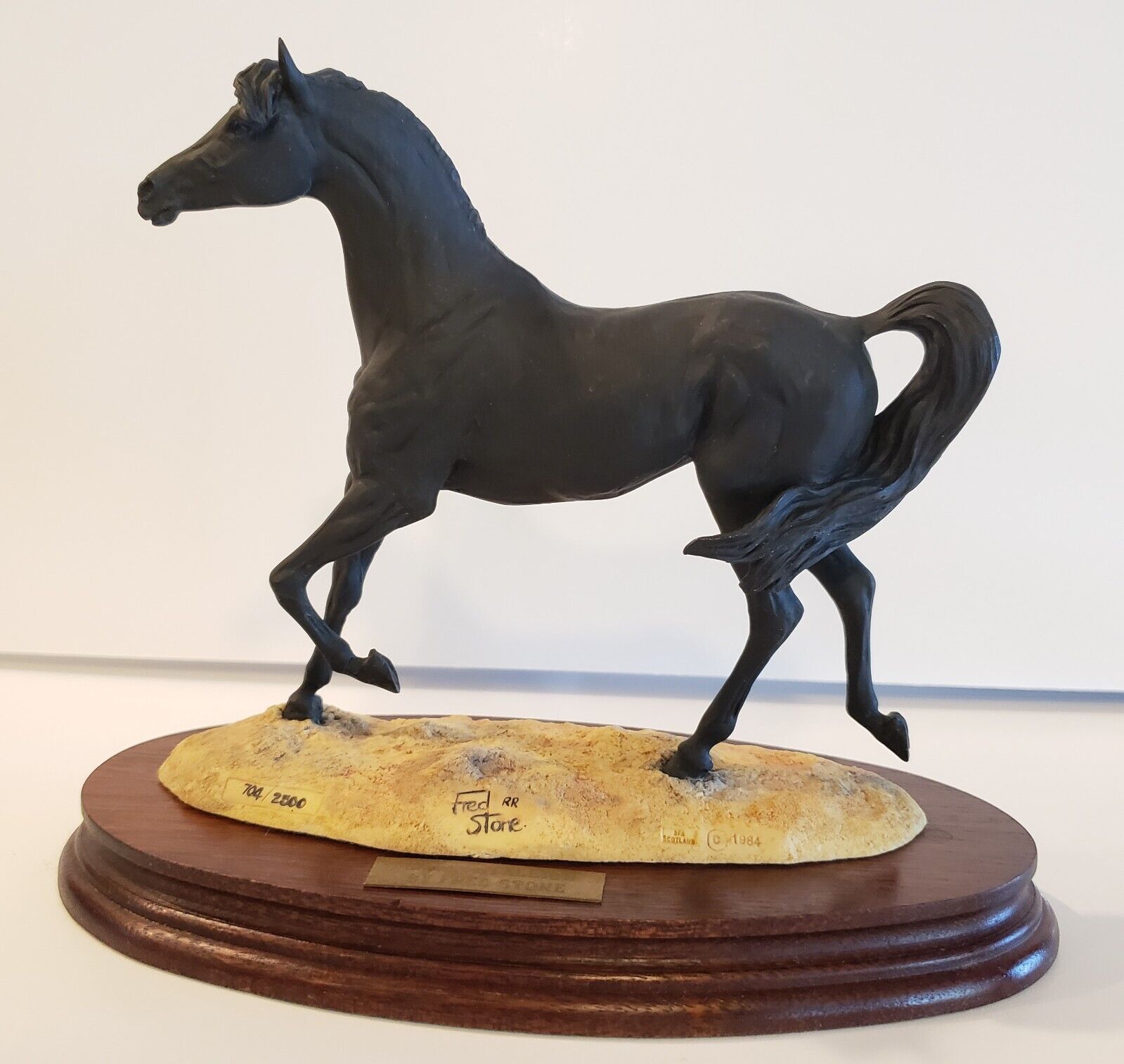Fred Stone - The Black Stallion figurine  #704 / 2500  -  Kathleen Maestas