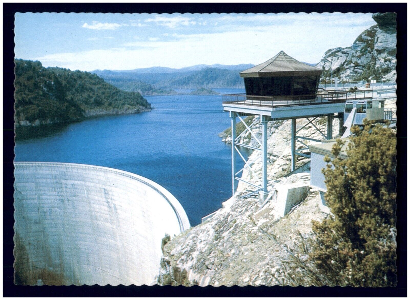 Vintage Postcard RPPC - Lake Pedder, Strathgordon, Tasmania