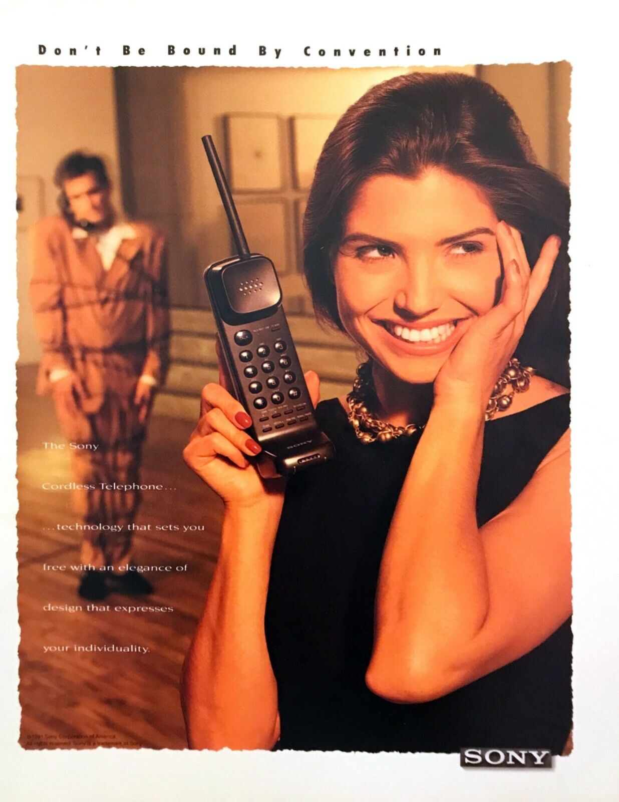  1991 Sony Cordless Telephone photo \