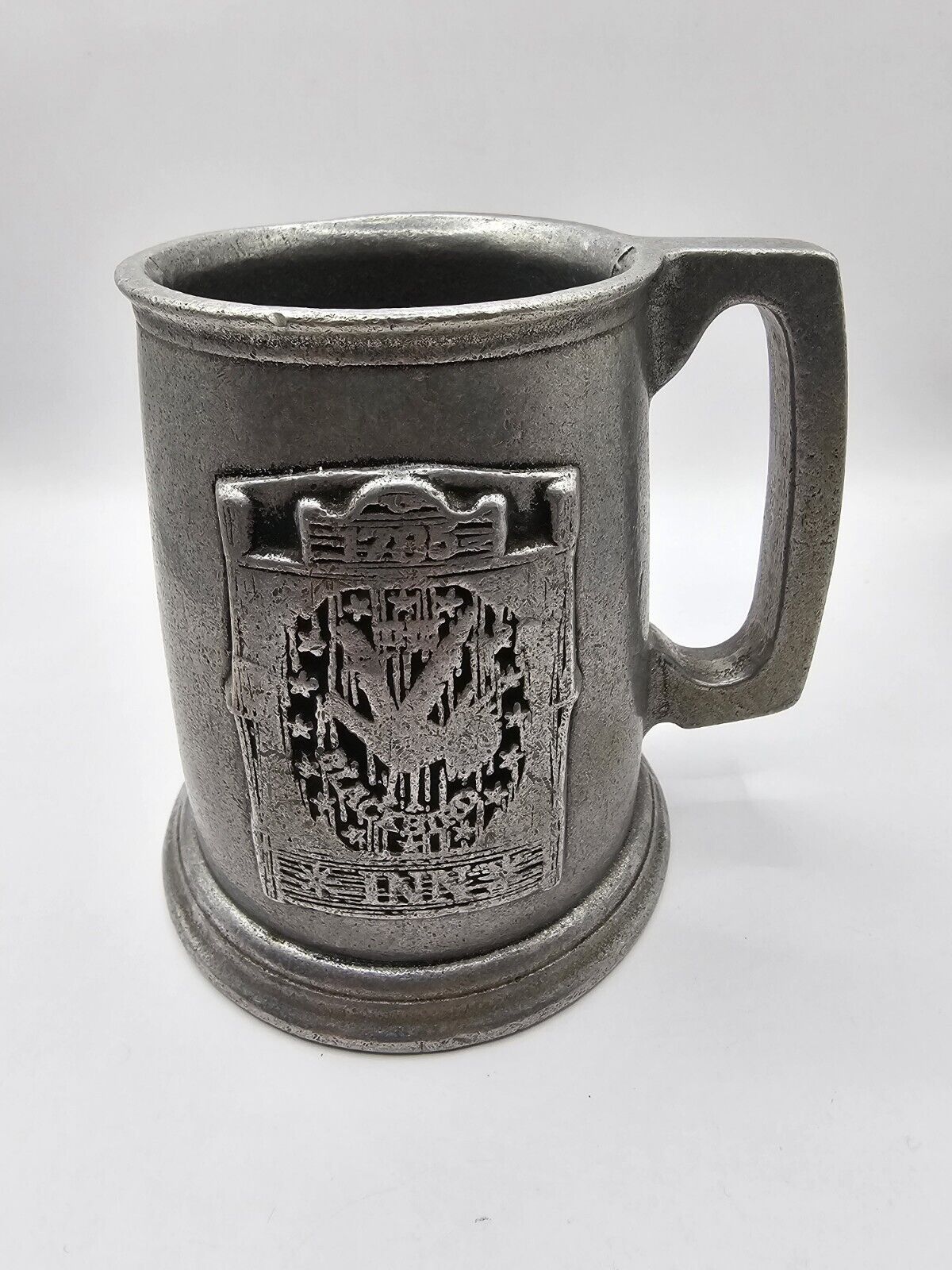Vintage Josiah Chowning Pewter Beer Stein , Mug, Tankard 1990\'s