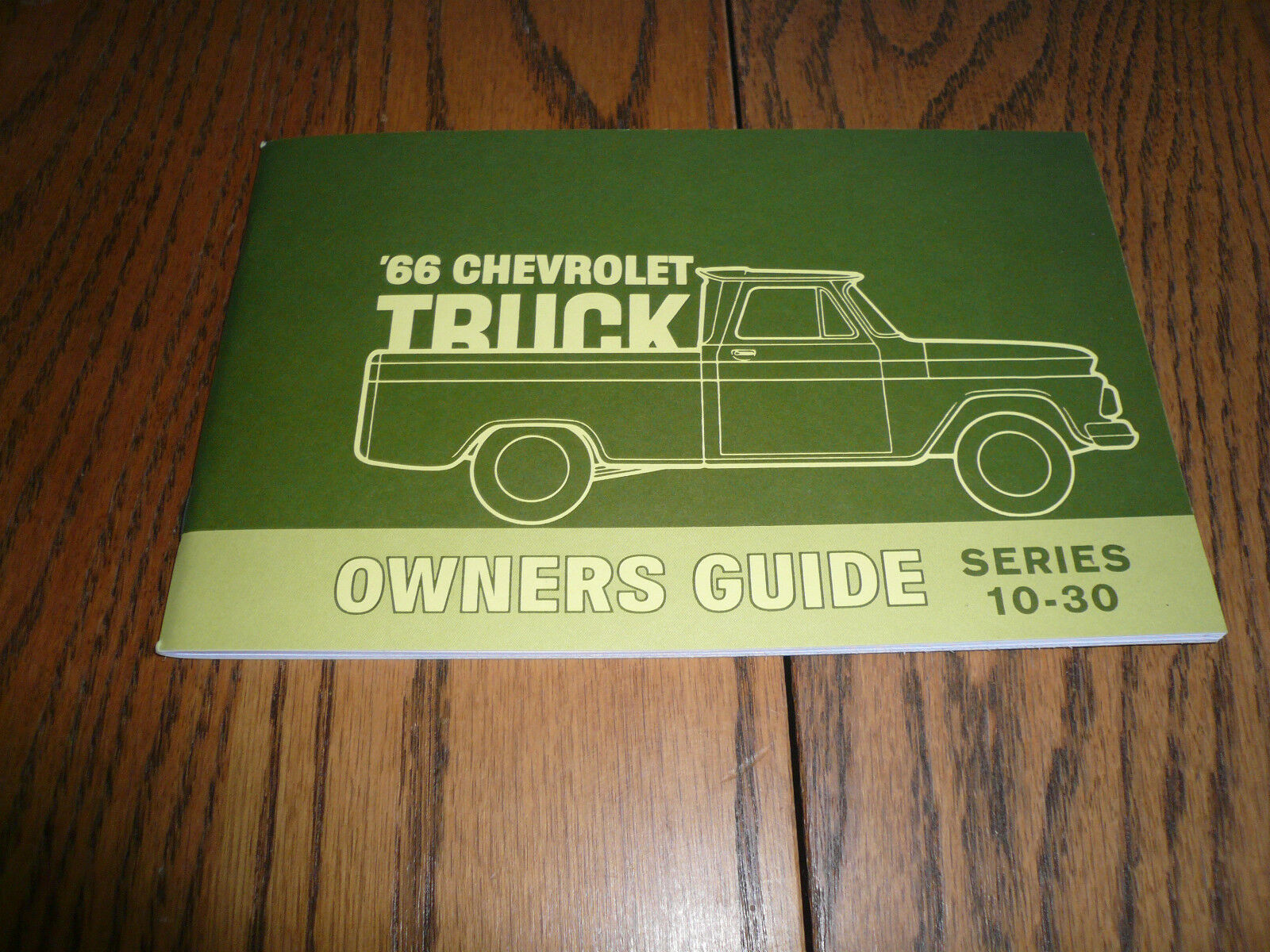 1966 Chevrolet Truck Owners Guide - Glove Box - Series 10 - 30