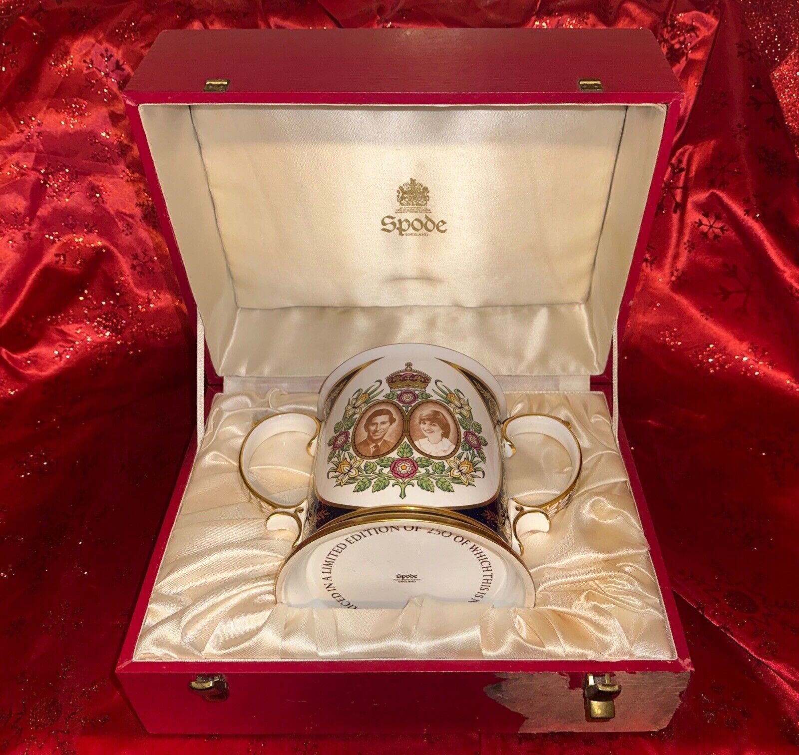 Charles & Diana Wedding Spode HUGE Loving Cup w/ Box