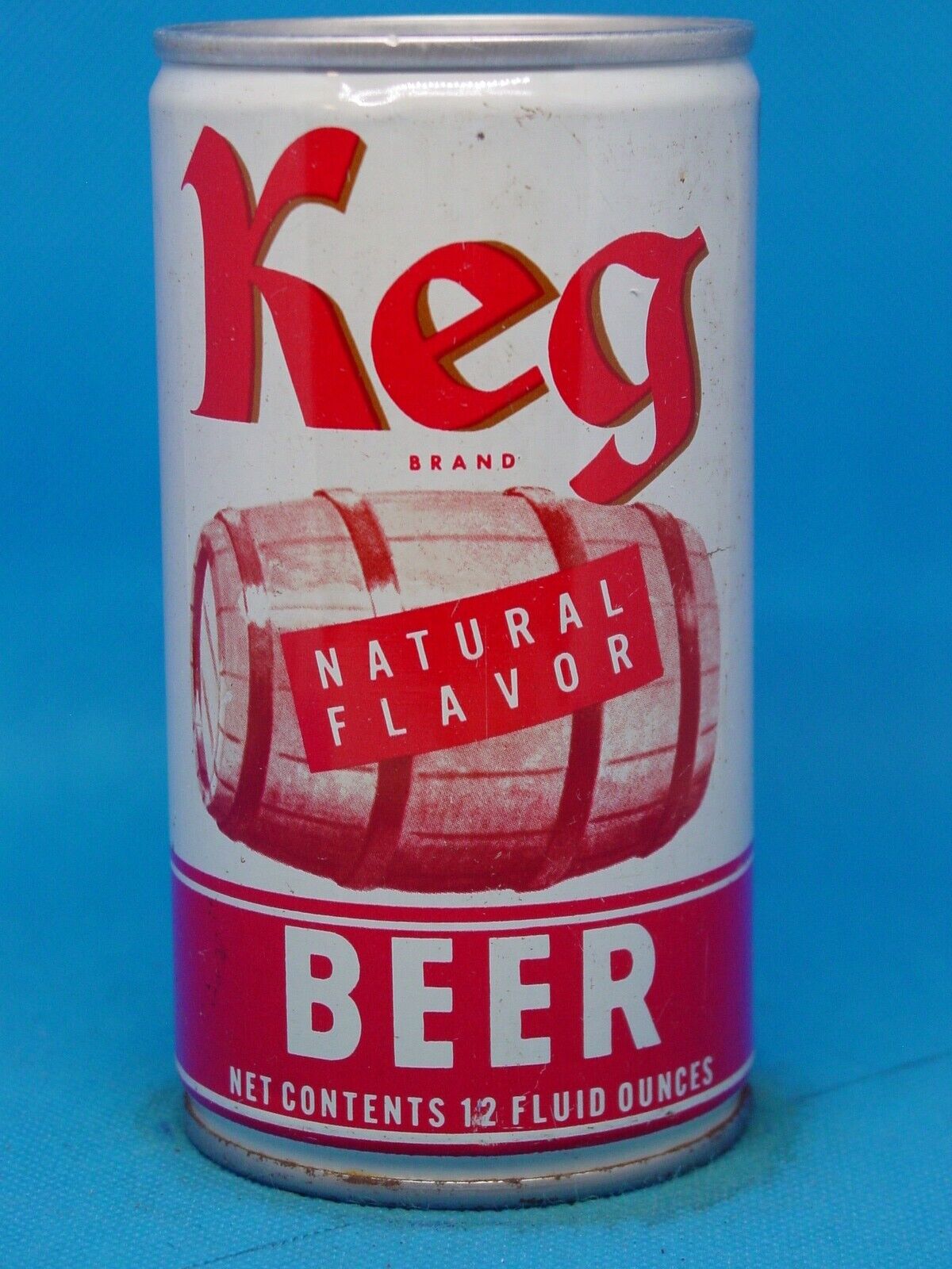 KEG Brand Natural flavor beer, General brewing,   Top Opened, USBC 84-22