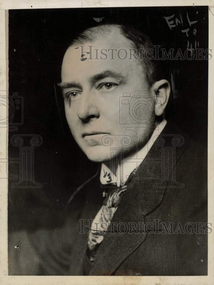 1925 Press Photo German Interior Minister Dr. Karl Jarres - kfa04140