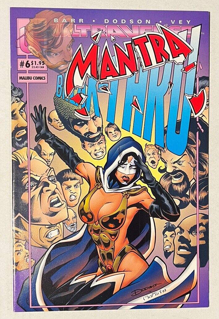 Mantra #6 1993 Malibu Comic Book - We Combine Shipping