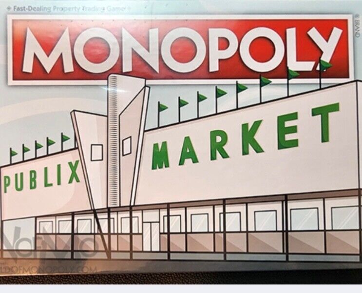 Publix Supermarkets Monopoly 2023 Limited Edition by Hasbro 🎁 Brand New Sealed